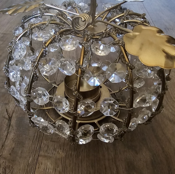 Crystal Pumpkin Candle Holder - Picture 3 of 5